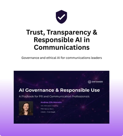 Trust, Transparency & Responsible AI in Communications